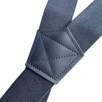 Suspenders Para Hombres De Gran Tamaño Y Pesada Resistencia Con X-Back 4 Clips Plásticos Fuertes Ajustables Elásticos Para Traje De Trabajo 3.8cm/1.5 Pulgadas - details 3