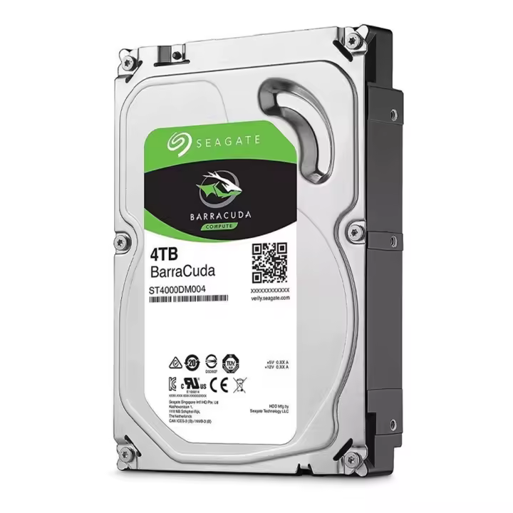 Seagate Barracuda 2TB,  4TB Disco Duro Interno 3.5” SATA de 6 Gb/s Para Ordenador de Sobremesa - 1
