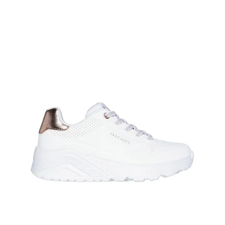 Skechers Uno Lite Zapatillas para niña blancas en sintético 84205 - 1