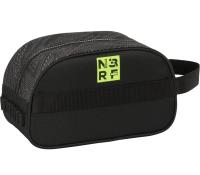 SAFTA- NERF Get Ready - Neceser Escolar Infantil Mediano con Asa, Neceser Infantil, Adaptable a Carro, Fácil Limpieza, Cómodo y Versátil, Calidad y Resistencia, 26x12x15 cm, Color Negro - details 1