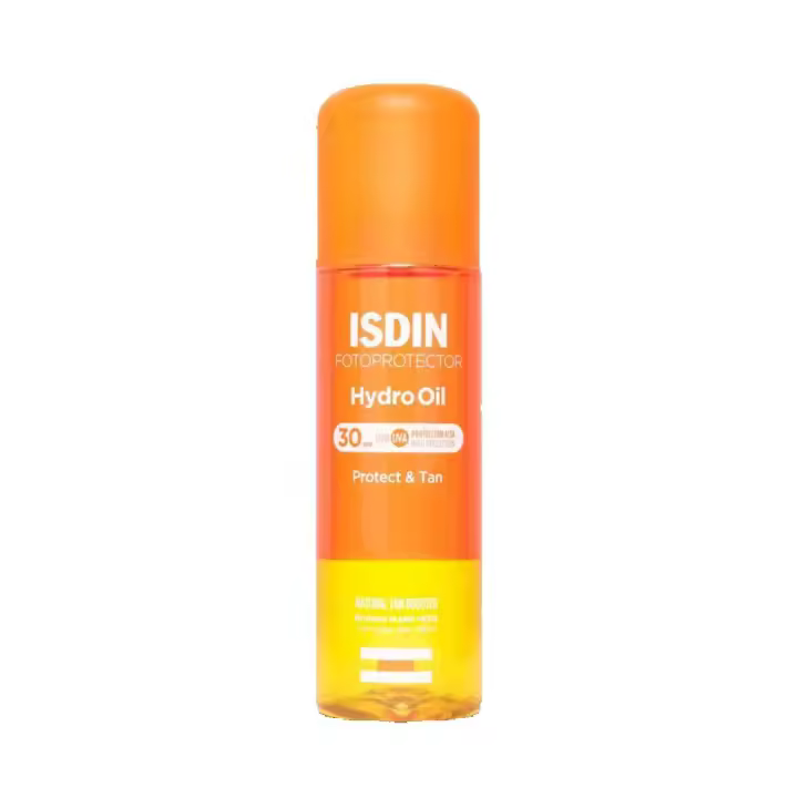 Fotoprotector Isdin HydroOil SPF 30 200 ml - Potenciador del broceado - 1