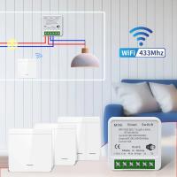 Interruptor Inteligente WiFi Tuya RF 433MHz Wireless Control De Luz Con Alexa Google Home APP Smart Life Voz 1/2/3Gang - details 0