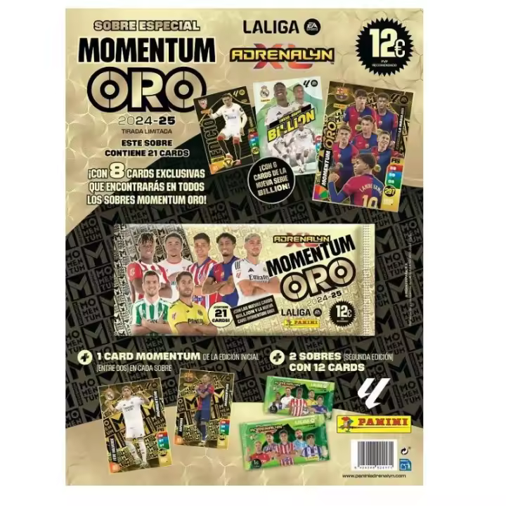PANINI ADRENALYN DREAM BOX Y SOBRE MOMENTUM ORO PARA ELEGIR OFICIAL Y ORIGINAL 3 MODELOS DIFERENTES PRECIOS MIRARSE BIEN ANTES DE PEDIR GRACIAS DREAM BOX NO ESTA DISPONIBLE ESTA AGOTADO - 1
