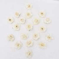 20pcs Flores Artificiales De Seda Pequeñas Rosa Para Decoración De Navidad Boda Sala De Estar Accesorio DIY De Mesa - details 3