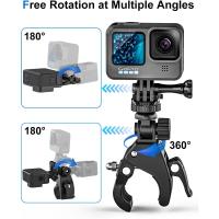 Soporte De Manillar Para Bicicleta Y Motocicleta Compatible Con GoPro 11 10 9 8 7 Accesorios De Cámara Clip Para Caña De Pescar - details 2