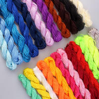Cordón De Níquel Para Macramé Y Joyería 1mm 23 Colores Shamballa Hilo Para La Creación De Pulseras Y Hebillas - details 0