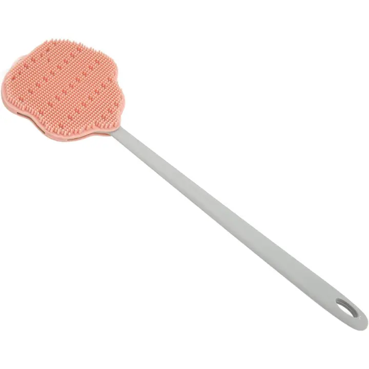 Largo, Fregado de espalda, Pelo de baño perezoso de mango - 1