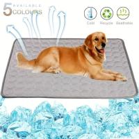 Alfombra De Enfriamiento Para Mascotas Perro Gato Cama Fría De Verano Tamaño Pequeño Material De Seda Hielo Resistente Al Agua 5 Tamaños Disponibles - details 22