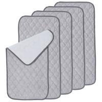 Mantel De Cambio Para Bebé Recipiente Portátil Para Recién Nacidos Y Niños Infantes Hombres Y Mujeres Impermeable Y Reutilizable Hecho De Algodón De Bambú Tamaño Medio Edad Recomendada 0-6m - details 12