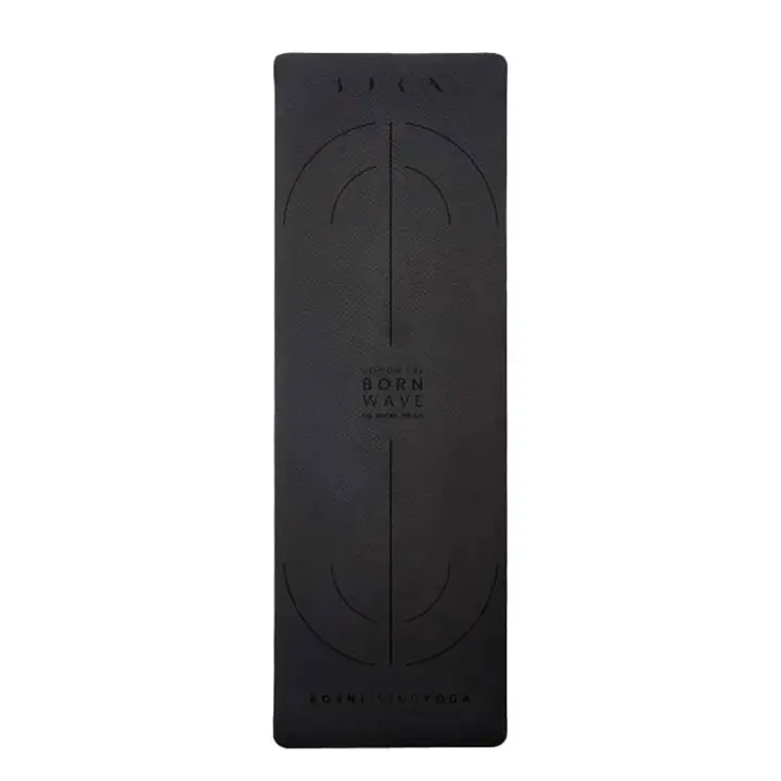 Born Living Yoga Esterilla Wave Negro - 1