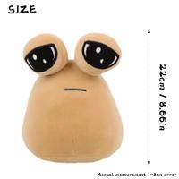 Muñeco De Peluche Mr Pou Y Mrs Pou Estilo Alieno Kawaii Peluche Suave Para Niños Regalo De Cumpleaños O Navidad Material De Algodón PP Relleno Regalo Para Fans De Películas Y Series - details 6