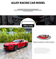 Ford Mustang GT De 1:32 En Aleación De Zinc Modelo De Coche De Colección Con Luz Y Música Regalo Para Niños Y Adultos - details 0