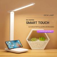 Lámpara De Mesa LED Con Protección Ocular Toque Dimmable Plegable Para Estudiar Dormitorio Y Dormitorio Luz Nocturna USB Recargable - details 0