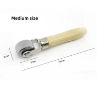 Herramienta De Rodillo Para Silenciar Sonido De Audio De Coche Herramienta De Presión Manual Para Ruedas De Automóvil Con Mango De Metal Y Madera - details 5
