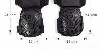 2 Piezas De Protección Para Rodillas Profesionales Con Almohadilla De Goma Y Correas Fuertes Para Trabajo Y Construcción - details 0