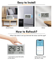 Sensor De Temperatura Y Humedad Inteligente Girier Tuya ZigBee Para Interior Medidor De Temperatura Y Humedad Piloto Integrado Compatible Con Alexa Y Google Assistant - details 13