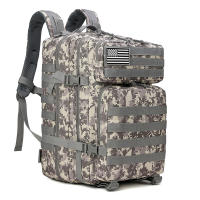 Mochila Militar 45L Impermeable Táctica Mochila Molle Mochilas Gran Paquete de Asalto para Senderismo al aire libre, Camping, Senderismo, etc - details 6