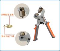 Kit De Herramientas Para Grommets Máquina De Grommets Herramienta De Presión De Grommets Para Tarp Tela Cuero Zapatos Jardín Kit De Ojolet Mano Herramientas Multifuncionales De Acero Inoxidable - details 2