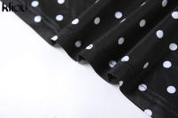 Vestido Clásico De Moda Para Mujer Kliou Point Con Tirantes Spaghetti Y Corte Trasero Sin Espalda Ajustado a La Figura Traje De Moda Para Mujer De Verano - details 7