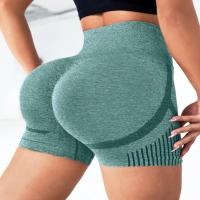 Leggings De Yoga Para Mujer Cintura Alta Sin Costuras Secado Rápido Deporte Libre Shorts De Deporte Con Bolsillos En La Cintura - details 3