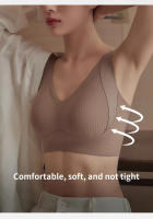 Sujetador Sin Costuras Para Mujer Estilo Delgado Adecuado Para Pechos Grandes Y Pequeños Sin Alzas Antideslizante Talla Grande Pull-up - details 4
