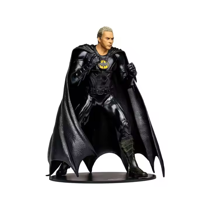 Bandai Figura de Acción Batman Michael Keaton Sin Máscara DC Multiverse The Flash Mega Figura - 1