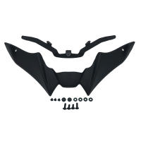 Spoiler Frontal Deportivo Para YAMAHA MT-09 MT09 MT 09 SP 2021 2022 2023 Alas Aerodinámicas Deflector De Viento De Alta Calidad En ABS Plástico Negro / Apariencia Carbono - details 2