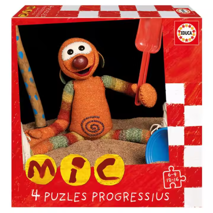 PUZZLES PROGRESSIUS MIC 6/9 12/16 - EDUCA BORRAS - 1