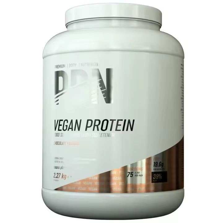 PBN Premium Body Nutrition - Bote de proteínas veganas, 2,27 kg - 1