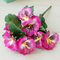 10 Cabezas De Margarita Artificial 26cm Bouquet Para Boda Fiesta Hogar Rama De Flores Artificiales Material COTON - details 46