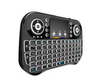 Teclado Inalámbrico Bluetooth Mini Con Iluminación Retroiluminada 2.4G USB Para Android TV Box PC En Inglés Ruso Francés Español Portugués Árabe Hebreo - details 6