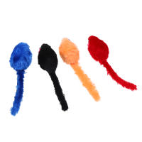 Juguetes Para Gatos 10/20 Piezas Ratones Falsos Con Cola Larga De Pelo De Conejo Suave Y Sonido Rascador Para Gatos Tamaño 10x3x2.5cm - details 4