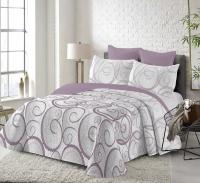 MULTIHOGAR-Colcha multiuso REVERSIBLE ESTAMPADA para Cama 90/105/135/150Cubrecama Fina, para Primavera, Verano y Entretiempo, Incluye Funda de Cojín - details 0
