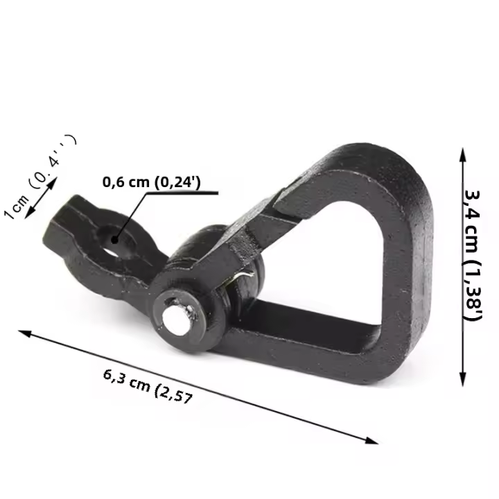 Gancho Para Motocicleta 1pcs Hanger Universal Adecuado Para La Mayoría De Los Cascos De Bicicleta Scooter Dirt Bike ATV Accesorio De Motocicleta Con Cierre De Resorte - 1