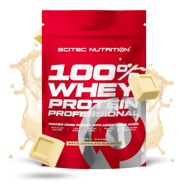 100% Whey Protein Professional 1kg - Scitec Nutrition - 1