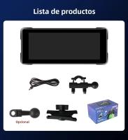 Pantalla Táctil Portátil Para Motocicleta 7 Pulgadas Con Navegación GPS IPX7 Impermeable Soporte Wireless Carplay Y Android Auto - details 23
