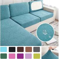Cubierta De Sofá Impermeable En Tela De Jacquard Estirable Para Sala De Estar Cubierta De Asiento Para Hogar Y Hotel - details 0
