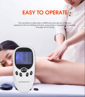 Masajeador Eléctrico De Fisioterapia Dual Canales Para Relajar Musculos Con 8 Almohadillas De Electrodo Gel Terapia De Cuidado De Salud - details 6