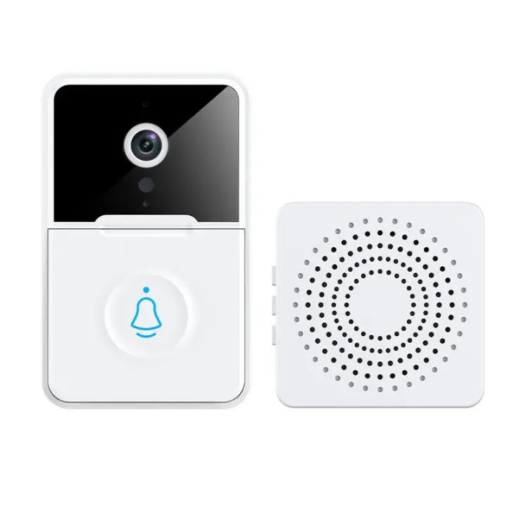 Teléfono inalámbrico Timbre con Cámara, Video Portero Automatic WiFi 480P Almacenamiento en Cloud Impressive Impermable - 1