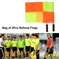 Bandera De Fútbol Para Arbitro Impermeable Equipamiento De Juego Deportivo Profesional Fair Play Bandera De Línea Para Partidos De Fútbol - details 4