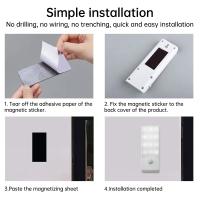 Lámpara Nocturna LED Con Sensor De Movimiento Inalámbrico Luz De Inducción Corporal Para Decoración De Habitaciones Armarios Baño - details 6