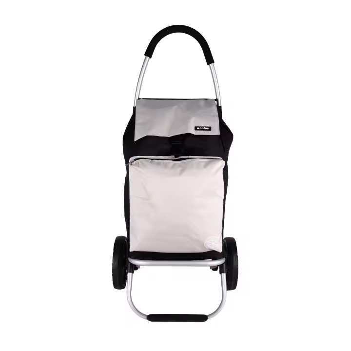 Cofan Carro de la Compra Plegable Cofan | Aluminio | 43 Litros - 1