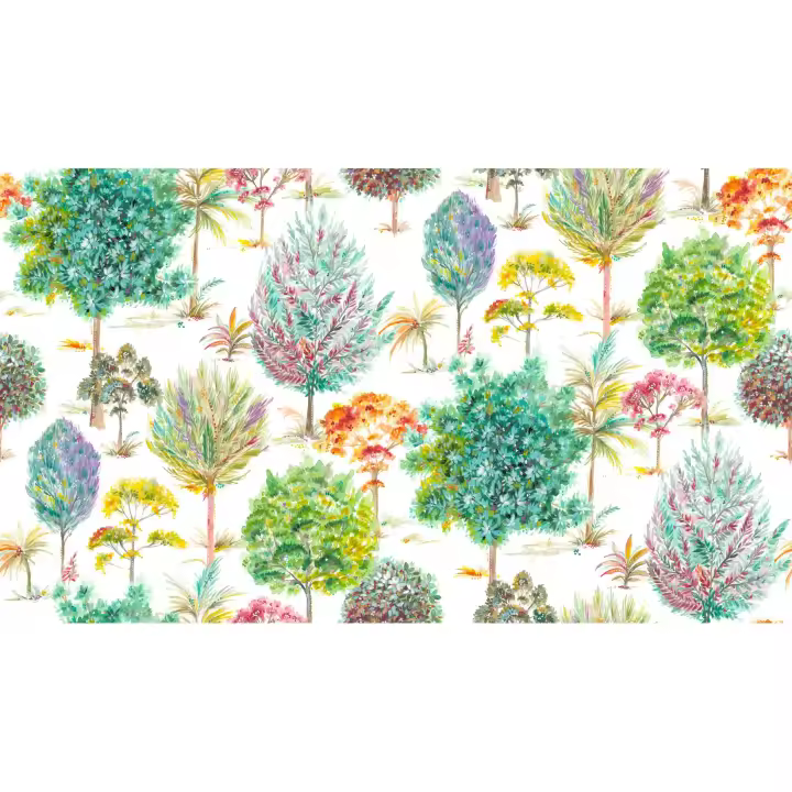 Mantel antimanchas tela resinada confeccionada rectangular Primavera repele liquidos lavable exterior e interior mesa cocina jardín decolux homeware - 1