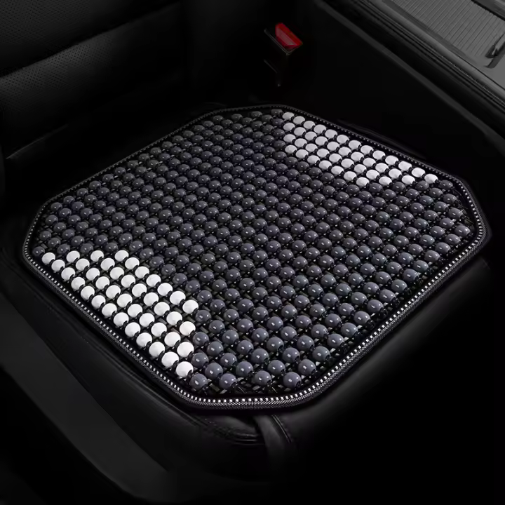 Almohadilla De Asiento De Madera Para Verano Cómoda Y Transpirable Multi-uso Para Comodidad En Todas Las Situaciones - 1