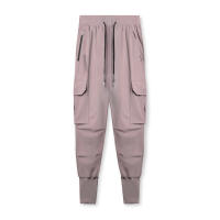 Nuevos Pantalones De Cargo Para Hombre 2024 Multi-Bolsillos Estilo Safari Fitness Y Deporte Pantalones Casuales De Cintura Media - details 3
