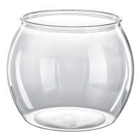 Tanque De Peces De Plástico Transparente Y Fracturante Decoración De Escritorio En Forma De Bola Disponible En Dos Tamaños Sin Borras Multipropósito Para Decoración De Hogar Y Escritorio - details 4