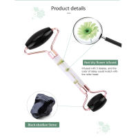Rodillo De Jade Natural Masajeador Facial Para Mujeres Herramienta De Cuidado De La Piel Relaxante Corporal Regalo Buena - details 7
