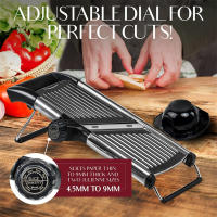 LMETJMA Slicercito Ajustable De Acero Inoxidable Para Verduras Y Frutas Cortador De Pato Patata Tomate Cebolla Zanahoria JT213 - details 2