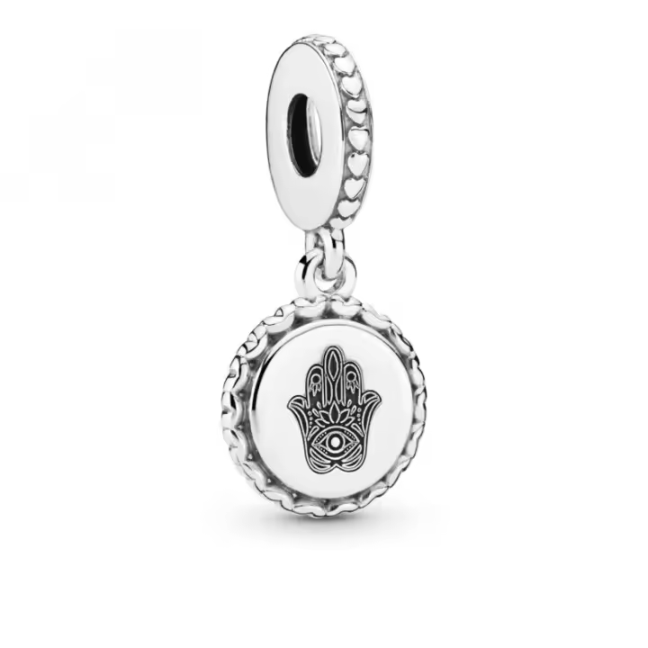 Charm colgante Pandora MANO DE HAMSA 792018_E010 Mujer Plata - 1