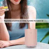 Difusor de humidificador de coche USB, 2W 255ML mini humidificador de aceite esencial de coche aromaterapia portátil lindo difusor de aroma portátil con humidificador de ultrasonido de 100ml (rosa) - details 1